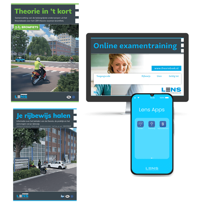 Scooter Theorie zonder boek maar met online